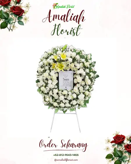 Krans Bunga Duka Tirtorahayu