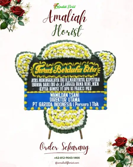 Papan Bunga Duka Tirtorahayu